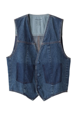 マルティニーク/martiniqueの【CURRENTAGE】デニムジレ(110800/110806)