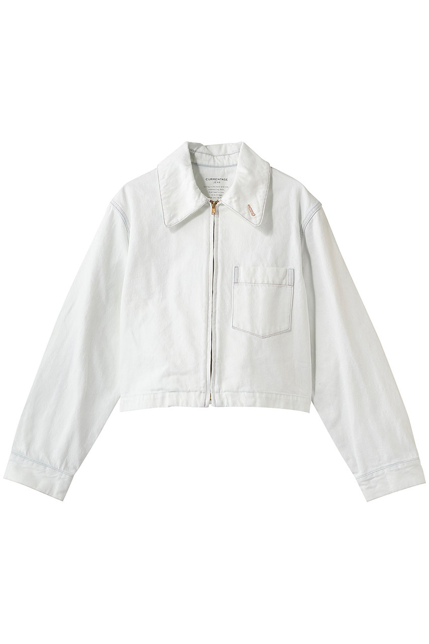 マルティニーク/martiniqueの【CURRENTAGE】デニムジャケット(ホワイト/A2561FJM504)