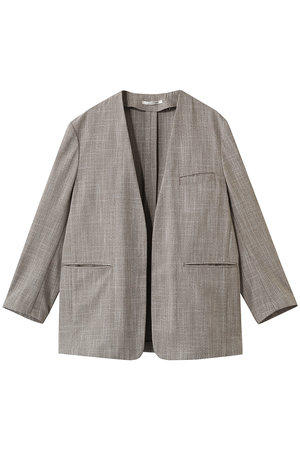 マルティニーク/martiniqueの【CURRENTAGE】ノーカラージャケット(110800/110801)