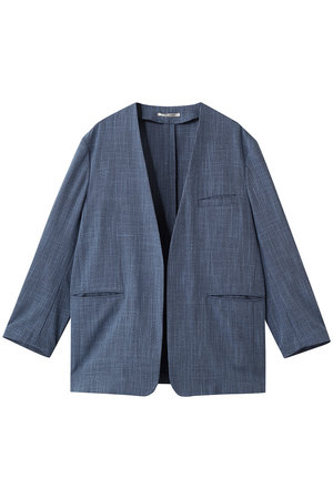 マルティニーク/martiniqueの【CURRENTAGE】ノーカラージャケット(110800/110801)