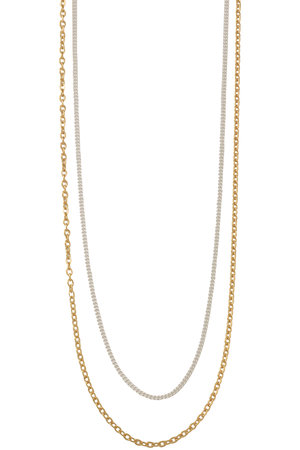 マルティニーク/martiniqueの【Rieux】Double Thiner ネックレス(150200/150201)