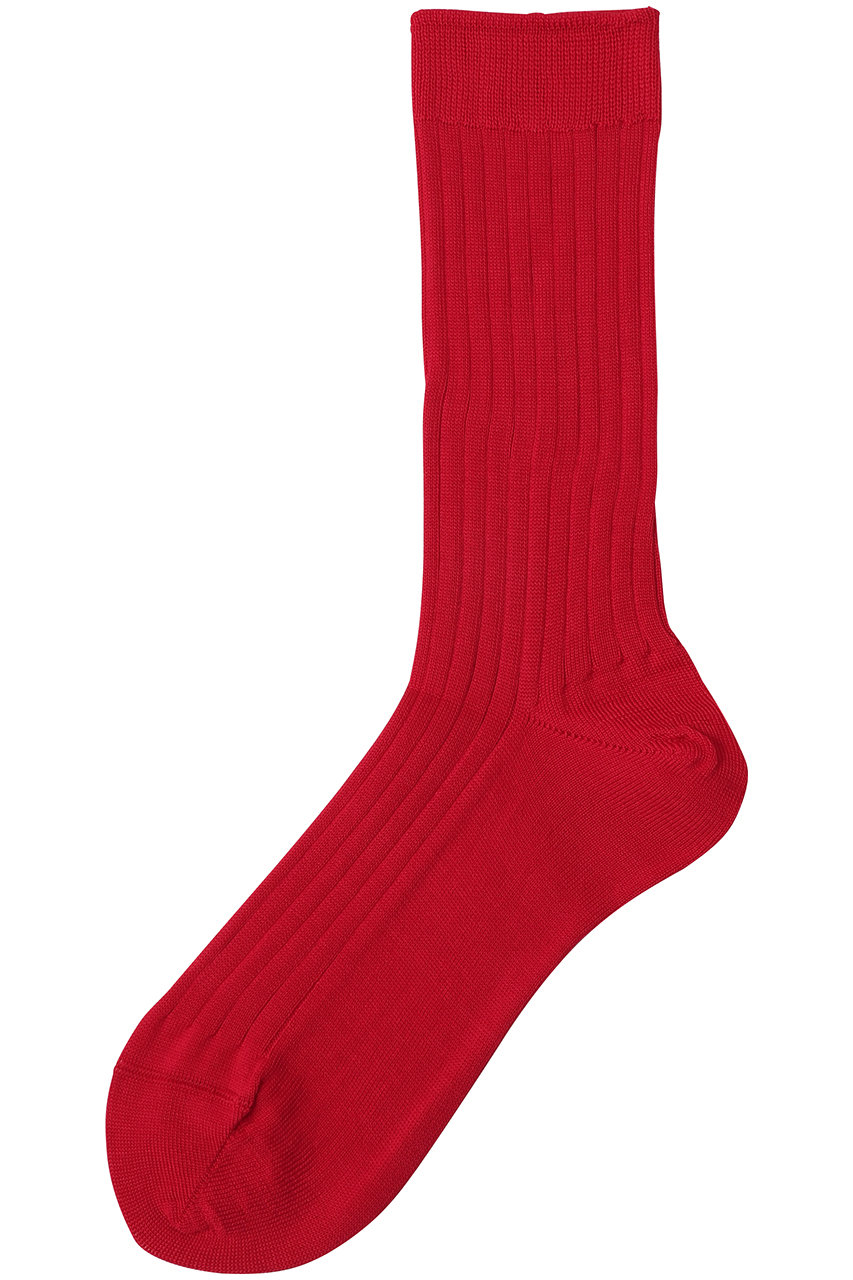 マルティニーク/martiniqueの【MARCOMONDE】ソックス(レッド/A0362PSC173)