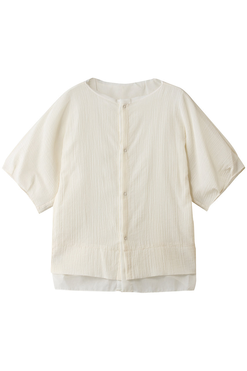 マルティニーク/martiniqueの【CURRENTAGE】フロンタブルシャツ(ホワイト/A2561FB 210)