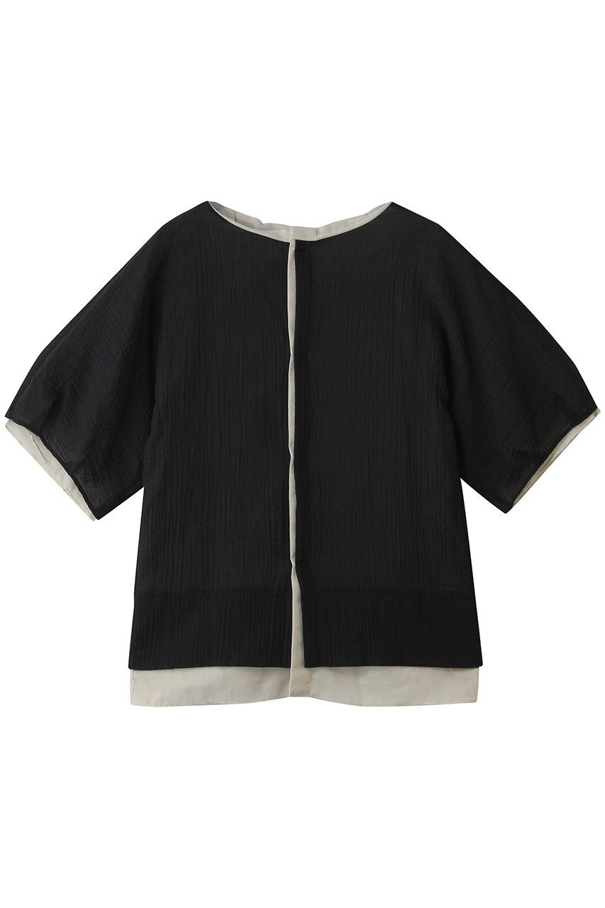 マルティニーク/martiniqueの【CURRENTAGE】フロンタブルシャツ(ブラック/A2561FB 210)