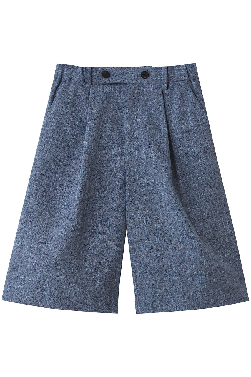 マルティニーク/martiniqueの【CURRENTAGE】オリジナルテキスタイルショートパンツ(ブルー/A2561FP 204)