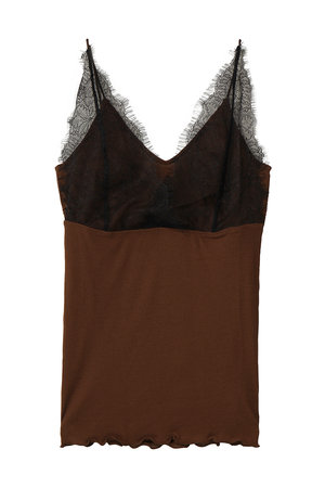 マルティニーク/martiniqueのレースキャミソール(110100/110101)