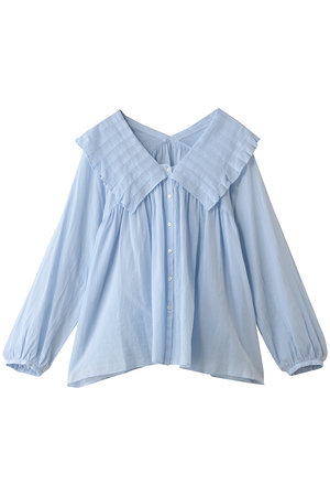 マルティニーク/martiniqueのコンパクトタイプライタータックブラウス(110400/110403)