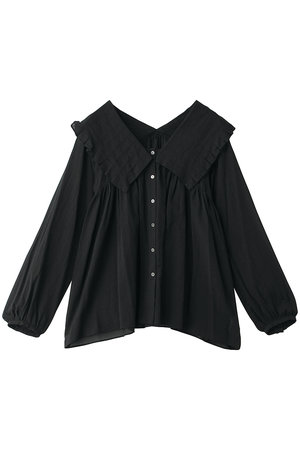 マルティニーク/martiniqueのコンパクトタイプライタータックブラウス(110400/110403)