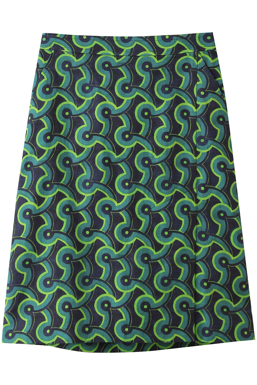 マルティニーク/martiniqueの【l’heritage martinique】スカート(グリーン/A0361FS 366)