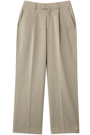 マルティニーク/martiniqueのワンタックストレートパンツ(セットアップ可)(110600/110601)