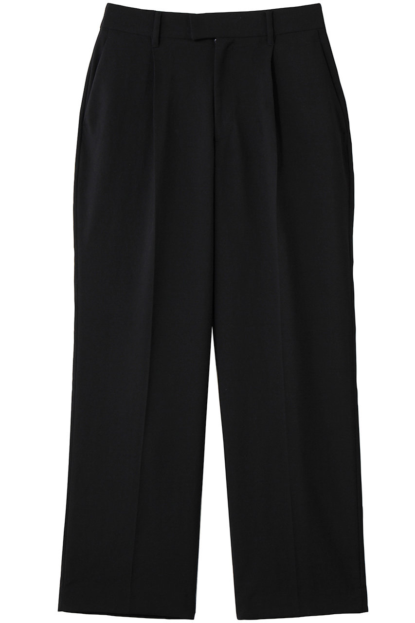 マルティニーク/martiniqueのワンタックストレートパンツ(セットアップ可)(ネイビー/A0361FP 321)