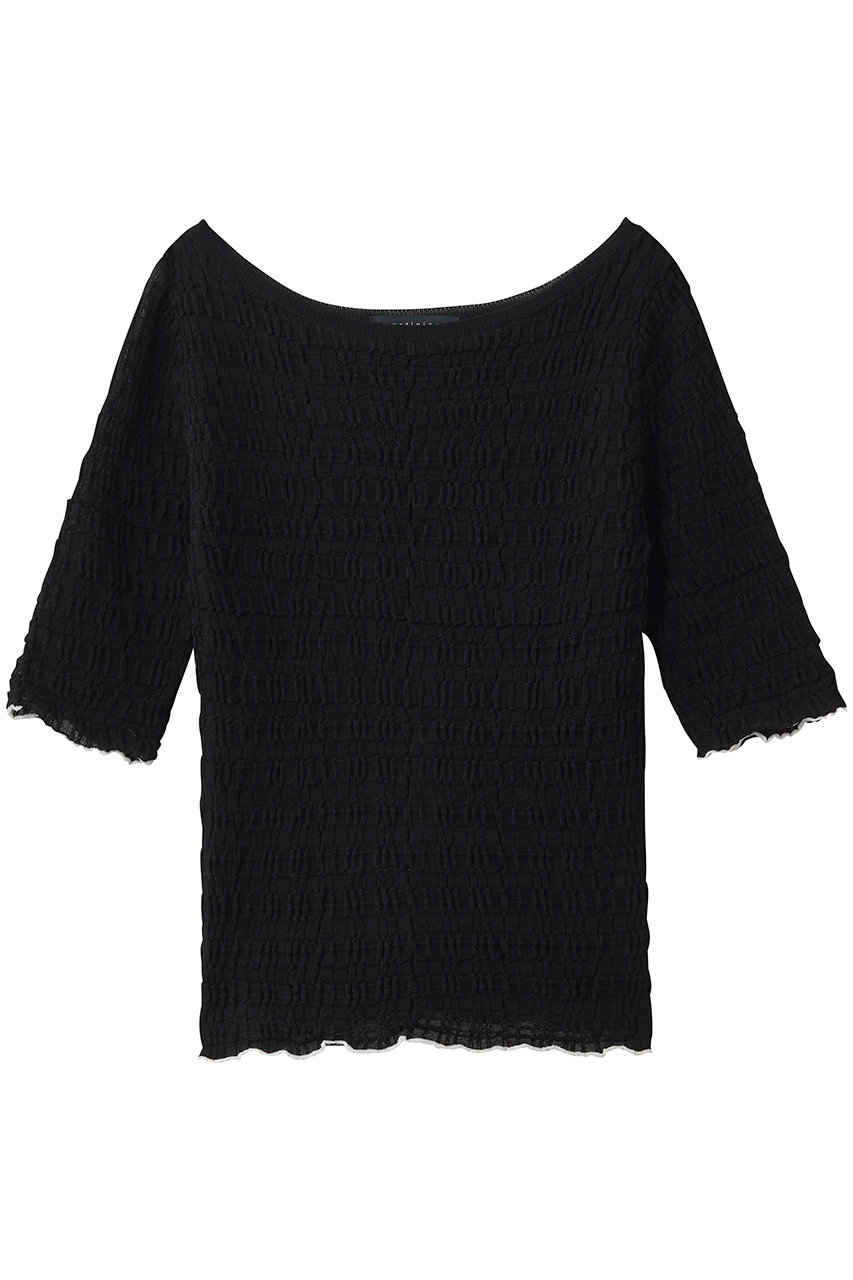 マルティニーク/martiniqueのジャガードプルオーバー(ブラック/A0361KSW303)