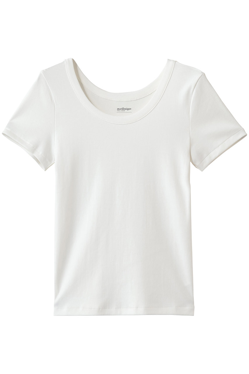 マルティニーク/martiniqueの<定番>フライス半袖Tシャツ(ホワイト/A0361UTS300)