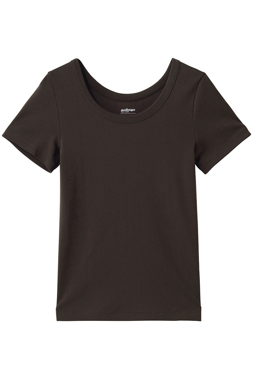 マルティニーク/martiniqueの<定番>フライス半袖Tシャツ(ブラウン/A0361UTS300)