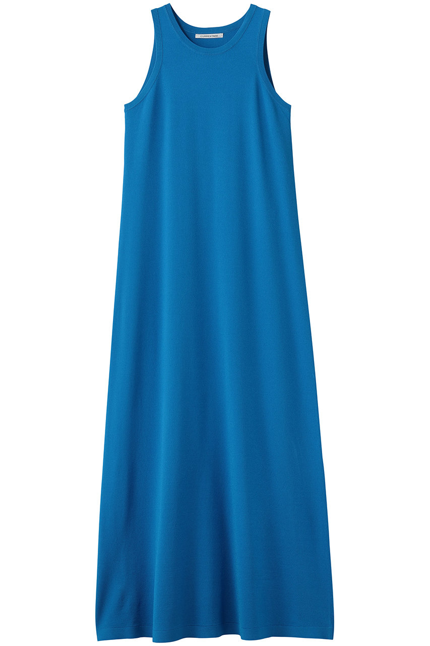 マルティニーク/martiniqueの【CURRENTAGE】アメリカンスリーブニットドレス(ブルー/A2561KA 002)