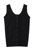 【CURRENTAGE】フロントボタンニットタンクトップ