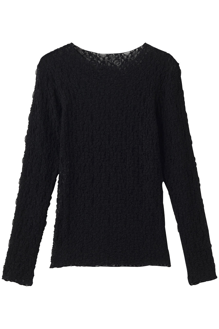 マルティニーク/martiniqueのシャーリングインナー(ブラック/A0361UTS308)