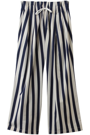 マルティニーク/martiniqueの【CURRENTAGE】ラッセルストライプジャージーパンツ(110600/110601)