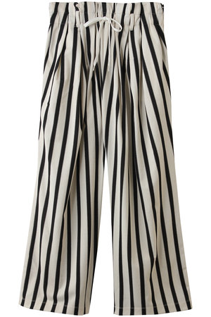 マルティニーク/martiniqueの【CURRENTAGE】ラッセルストライプジャージーパンツ(110600/110601)