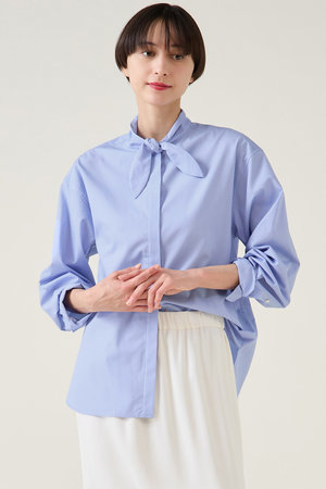 マルティニーク/martiniqueの【予約販売】ハイカウントTCブロードシャツ(110400/110403)