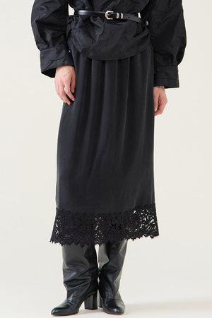 マルティニーク/martiniqueの【予約販売】キュプラリバーレーススカート(セットアップ可)(110700/110703)