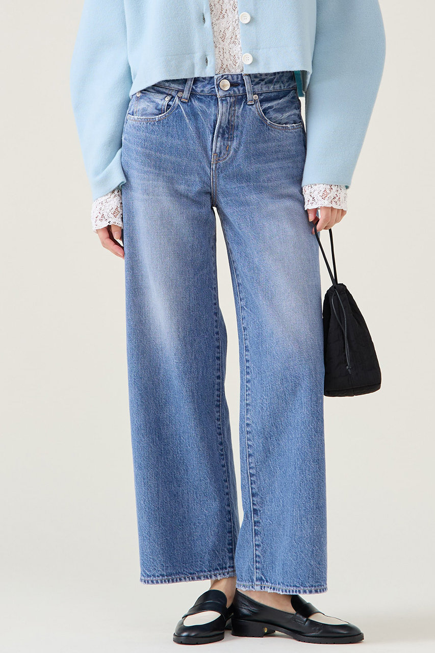 《別注》【RED CARD TOKYO】35th Anniversary Wide Indigo Mid