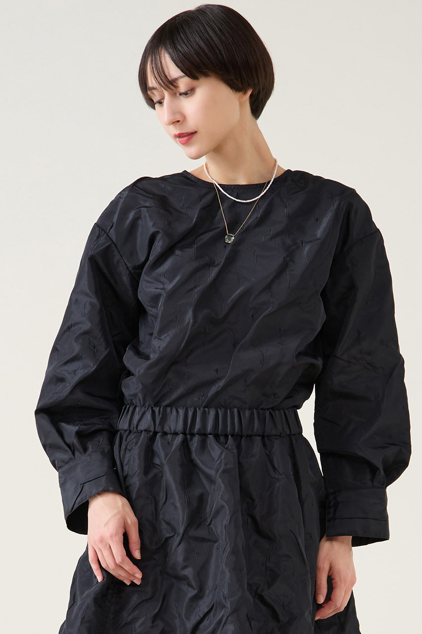 マルティニーク/martiniqueの【予約販売】ジャガード2wayプルオーバー(セットアップ可)(ブラック/A0361FB 042)