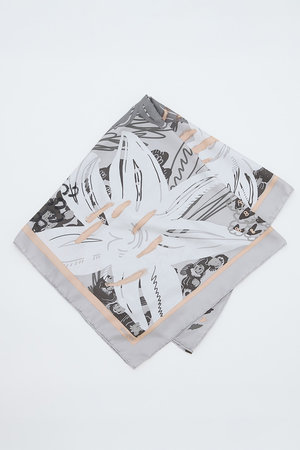 マルティニーク/martiniqueの【予約販売】【manipuri】シルクスカーフ(140100/140103)