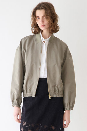 マルティニーク/martiniqueの【予約販売】ロクヨンナイロンリブブルゾン