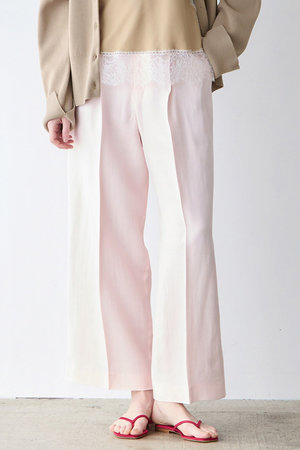 マルティニーク/martiniqueの【予約販売】スラブタックワイドパンツ