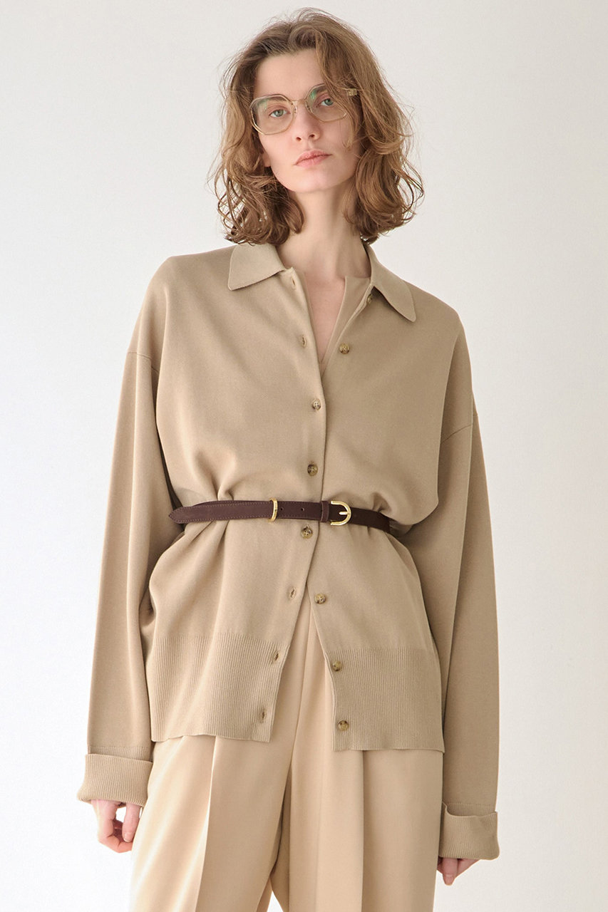 スポンディッシュポロカーディガン