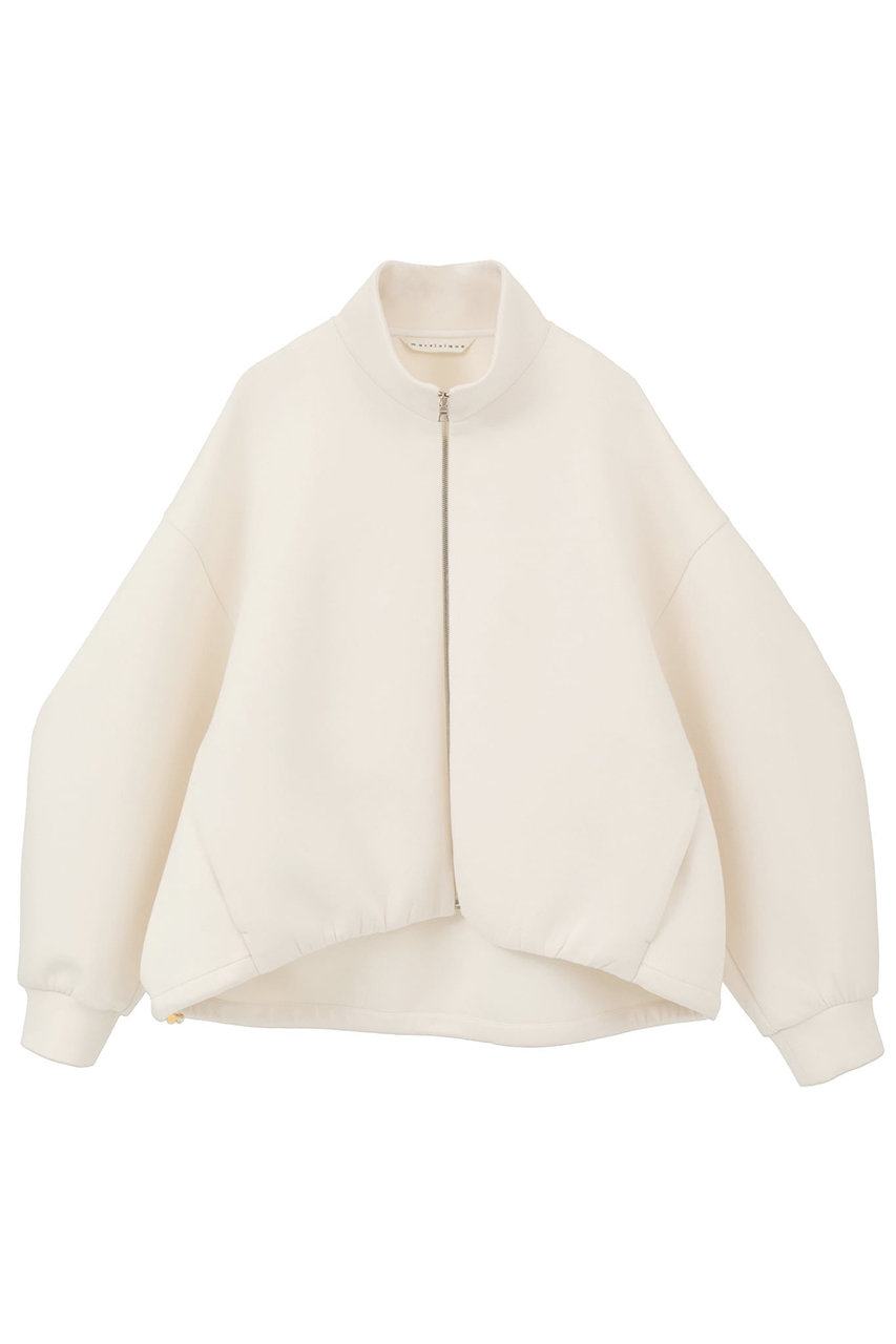 マルティニーク/martiniqueのダンボールハイネックジップ(オフホワイト/A0361UTS202)