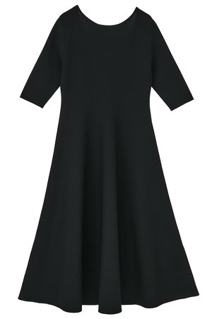 マルティニーク/martiniqueの【予約販売】【l’heritage martinique】アセテートポリミラノフレアワンピース