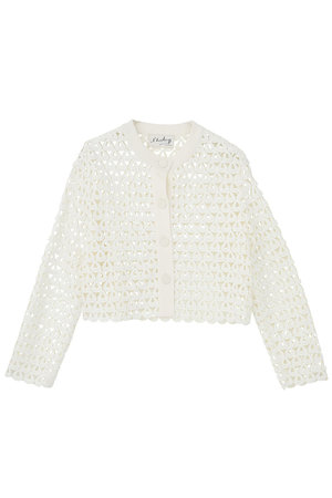 マルティニーク/martiniqueの【l’heritage martinique】クロッシェ風レースカーディガン