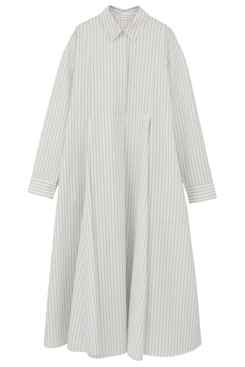 マルティニーク/martiniqueの【予約販売】フレアラインシャツワンピース(ストライプ/A0361FA 345)