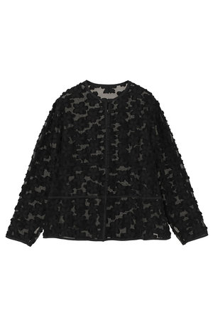 マルティニーク/martiniqueの【予約販売】フラワージャガードシアーブラウス(110400/110403)