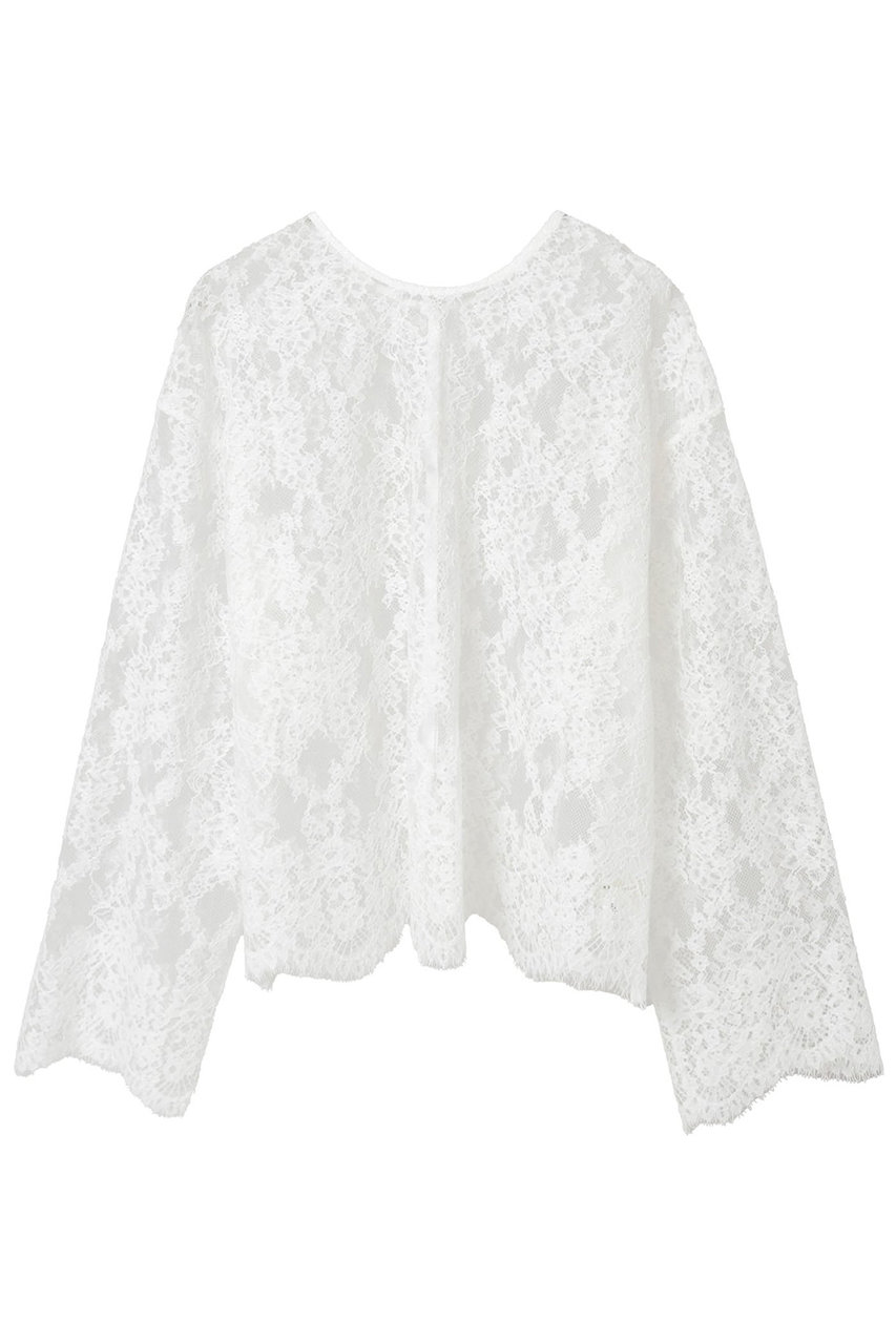 マルティニーク/martiniqueの【予約販売】レース2WAYブラウス(ホワイト/A0361FB 323)