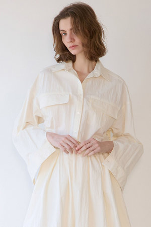 マルティニーク/martiniqueの【予約販売】ウェザークロス/ストライプビッグシャツ(セットアップ可)(110400/110403)