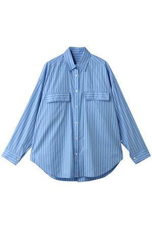 マルティニーク/martiniqueのウェザークロス/ストライプビッグシャツ(セットアップ可)(110400/110403)