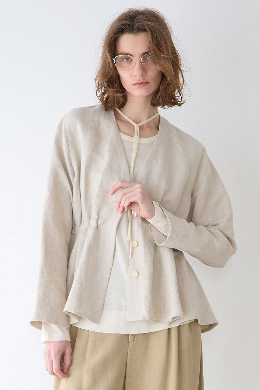 ソフトリネンタックジャケット(セットアップ可)