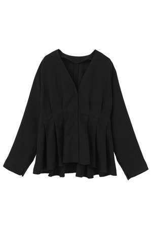 マルティニーク/martiniqueの【予約販売】ソフトリネンタックジャケット(セットアップ可)(110800/110801)