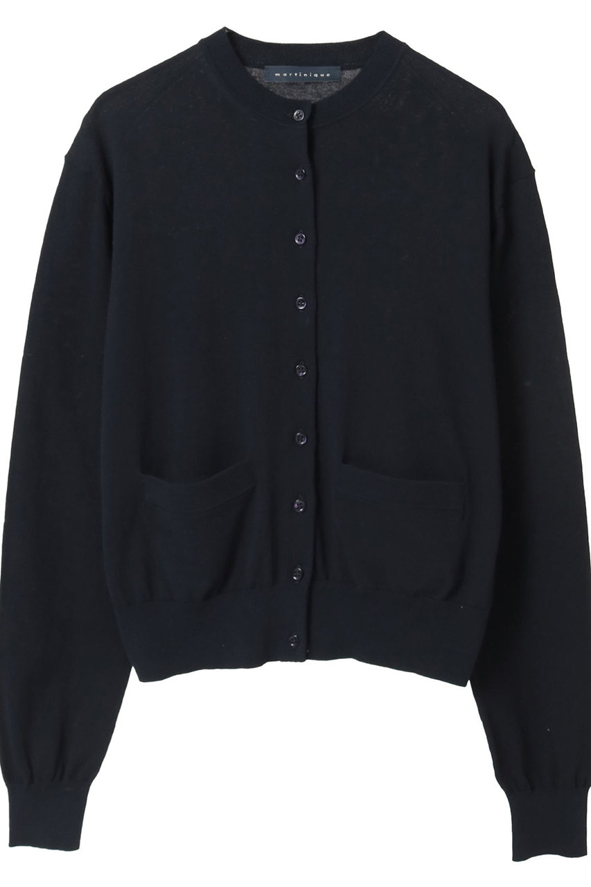 マルティニーク/martiniqueの【予約販売】ESSENSIALカーディガン(アンサンブル可)(ネイビー/A0361KCD310)