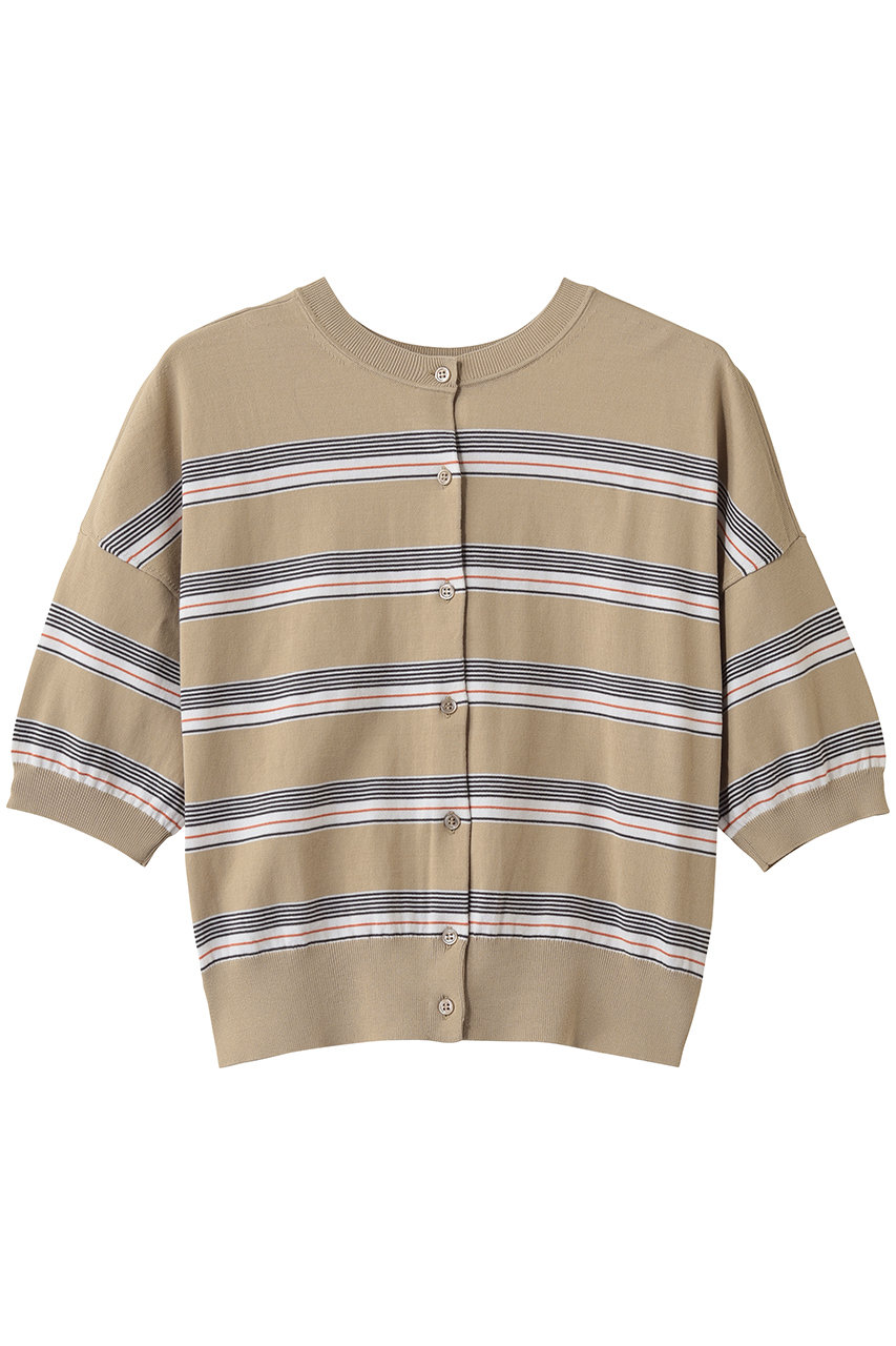 マルティニーク/martiniqueのESSENTIALニットプルオーバー(アンサンブル可)(ボーダー/A0361KSW311)