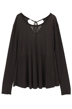 マルティニーク/martiniqueの【予約販売】シアーペプラムプルオーバー(110300/110301)