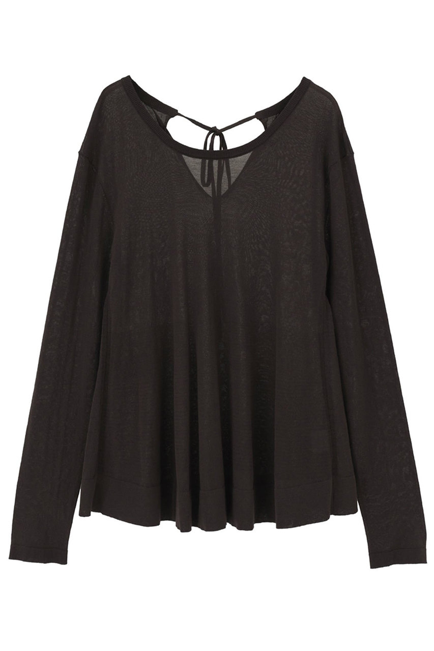 マルティニーク/martiniqueの【予約販売】シアーペプラムプルオーバー(ブラウン/A0361KSW312)