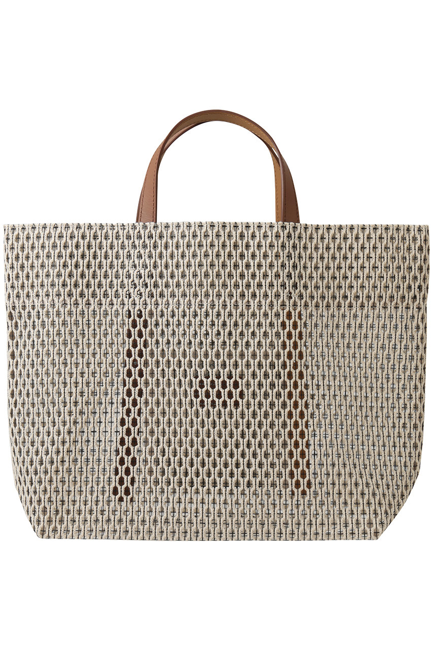 マルティニーク/martiniqueの《別注》【MARY AL TERNA】GAPトート横長(アイボリー/A0362PBG075)