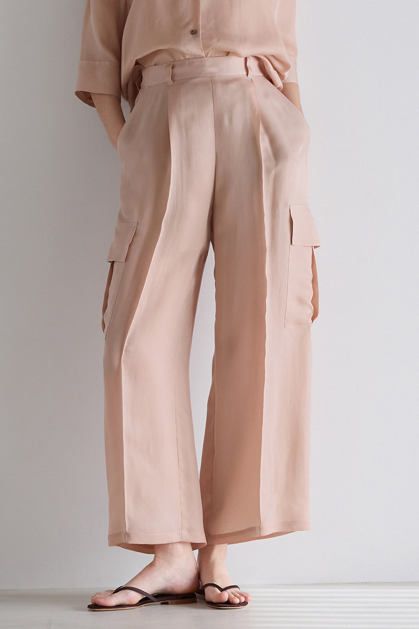 シルキーキュプラカーゴパンツ(セットアップ可)