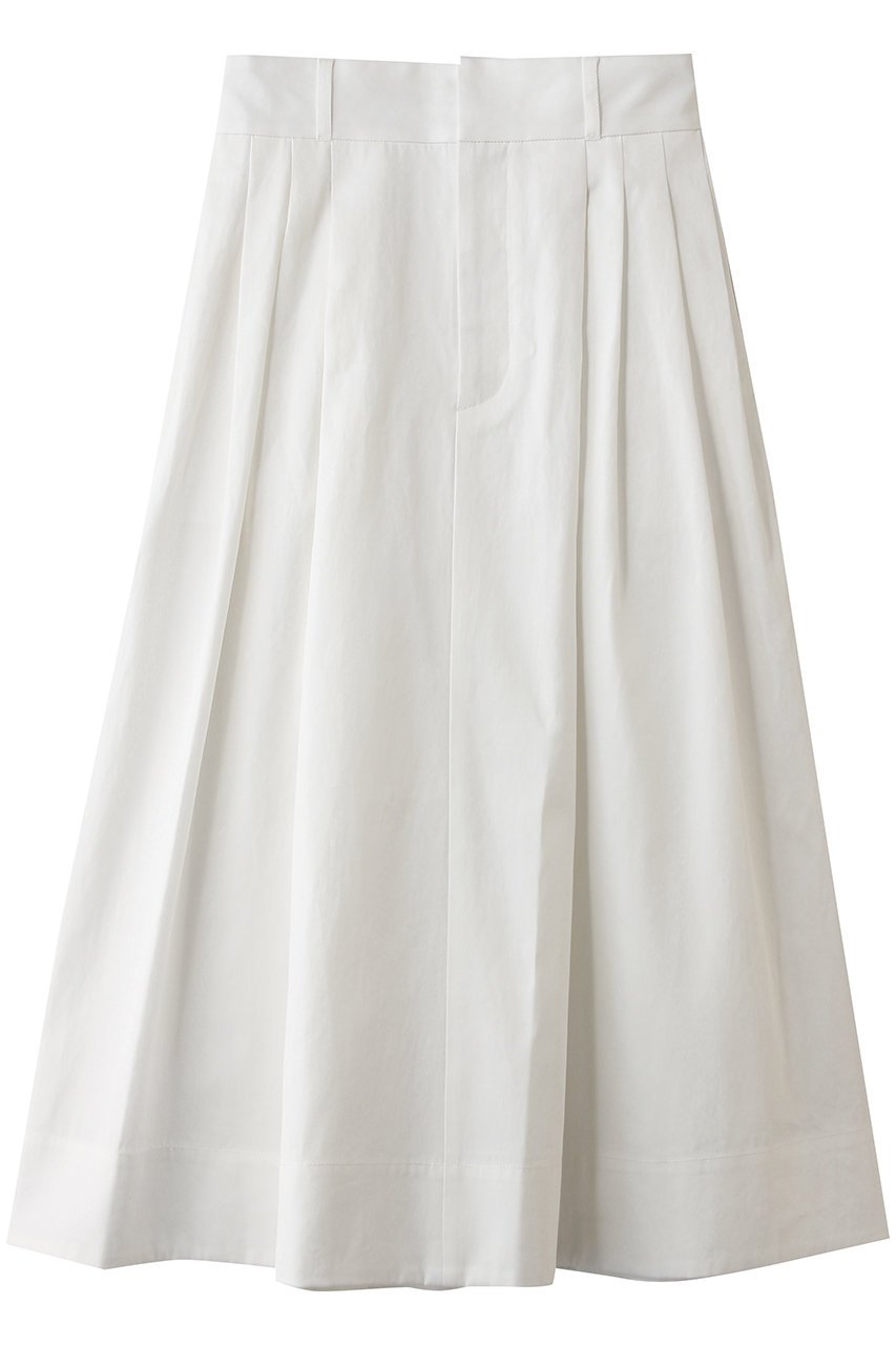 マルティニーク/martiniqueのハイカウントギャバフレアスカート(ホワイト/A0361FS 451)