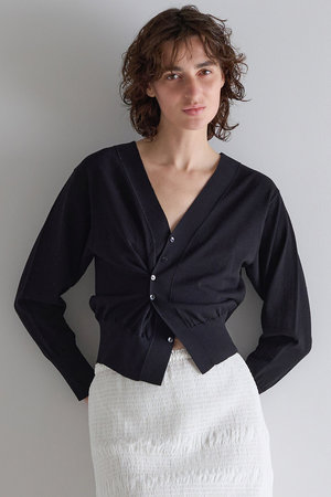 マルティニーク/martiniqueの【予約販売】リネンミックス3WAYカーディガン