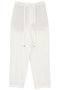 【予約販売】【l’heritage martinique】ストレッチリネンイージーパンツ マルティニーク/martinique ホワイト